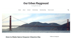 Desktop Screenshot of oururbanplayground.com